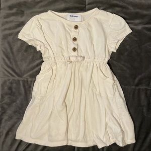 Cream Toddler Dress